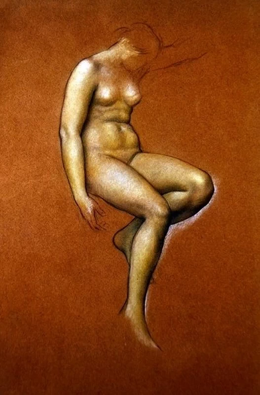 Evelyn de Morgan - 132, Studio per In Memoriam